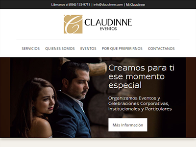 Claudinne Eventos (Responsive)